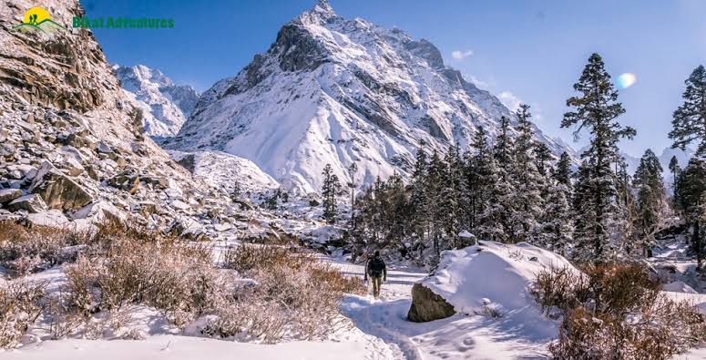 Har Ki Dun Trek valley with mountain views